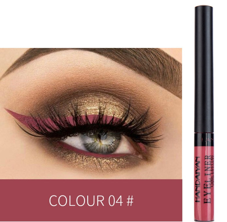 12-Color Liquid Matte Eyeliner - Handaiyan