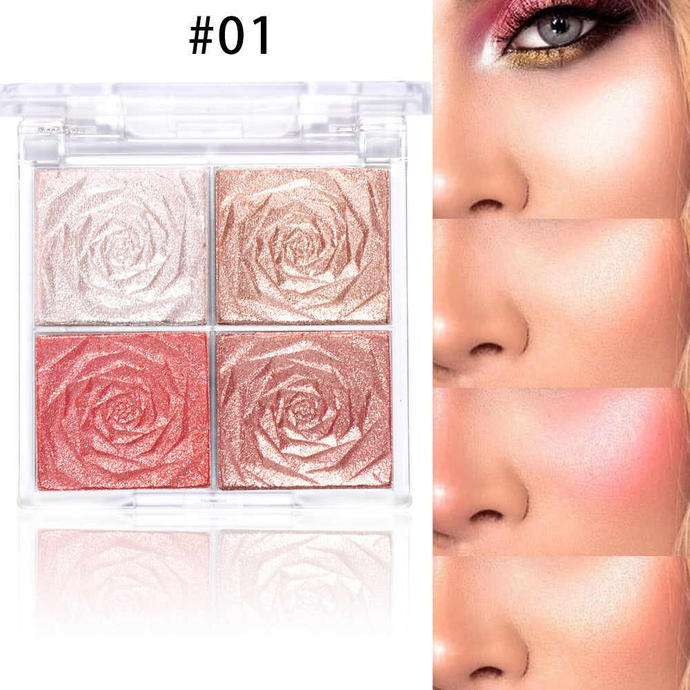 CmaaDu 4 Color : Highlighter, Eyeshadow, Bronzer & Blush