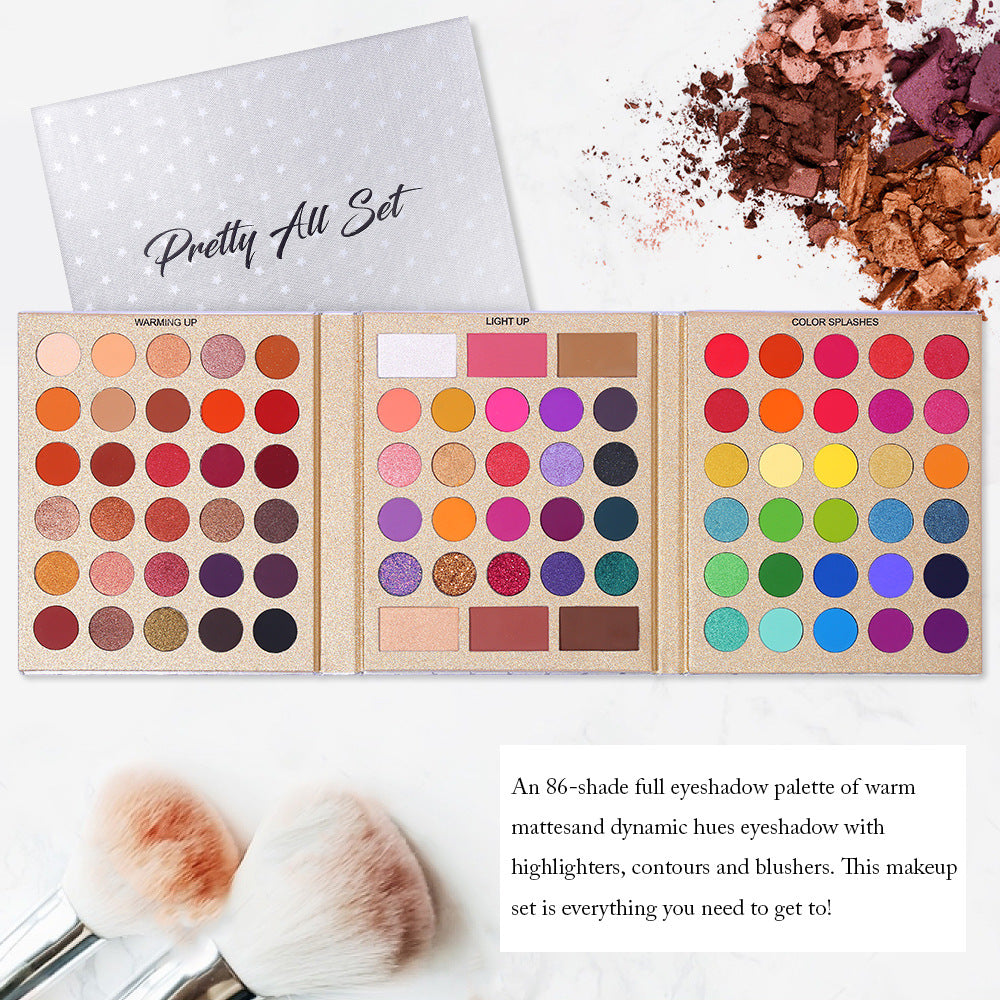 86 Colors Eyeshadow Palette