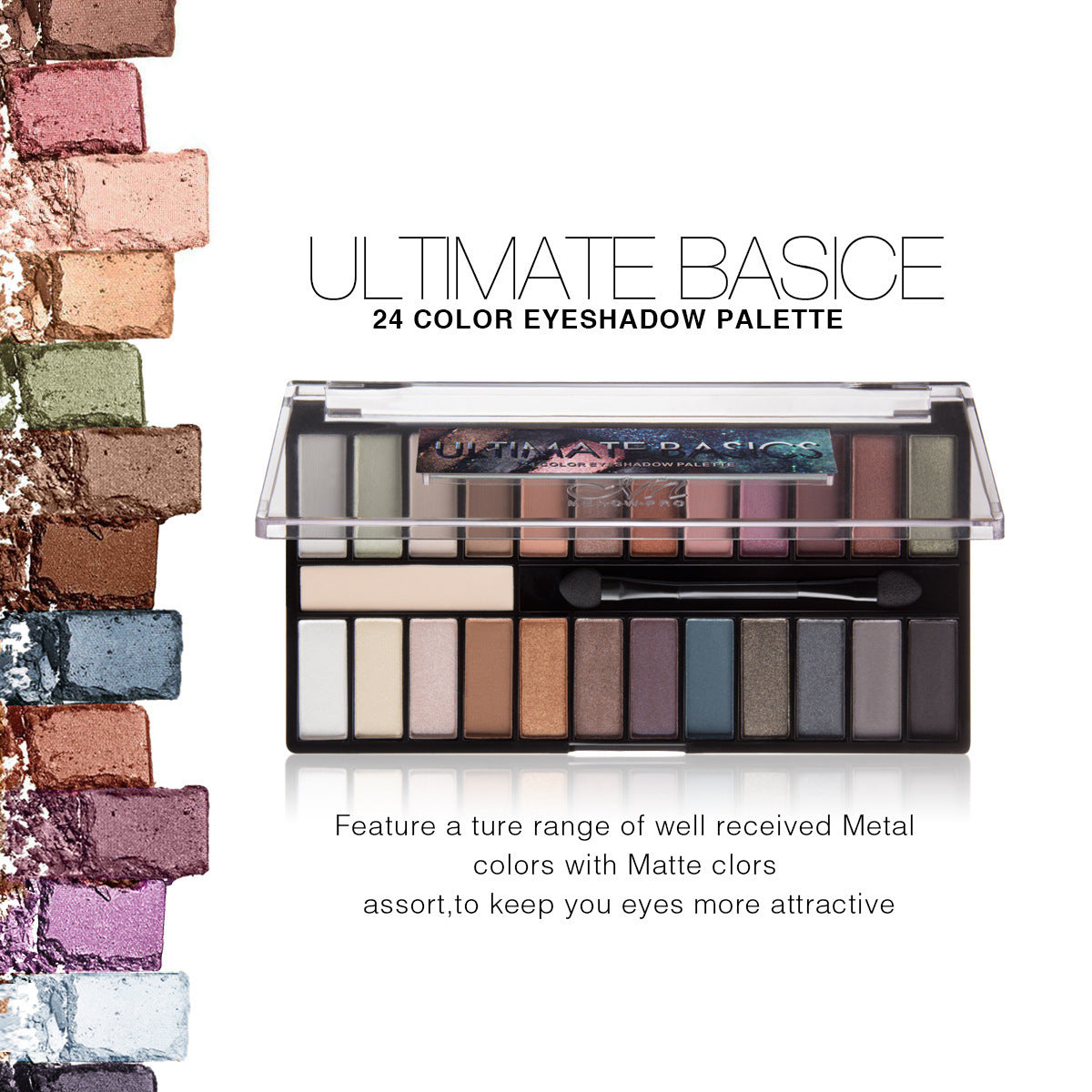 24-Color Eye Shadow - Ultimate Basics