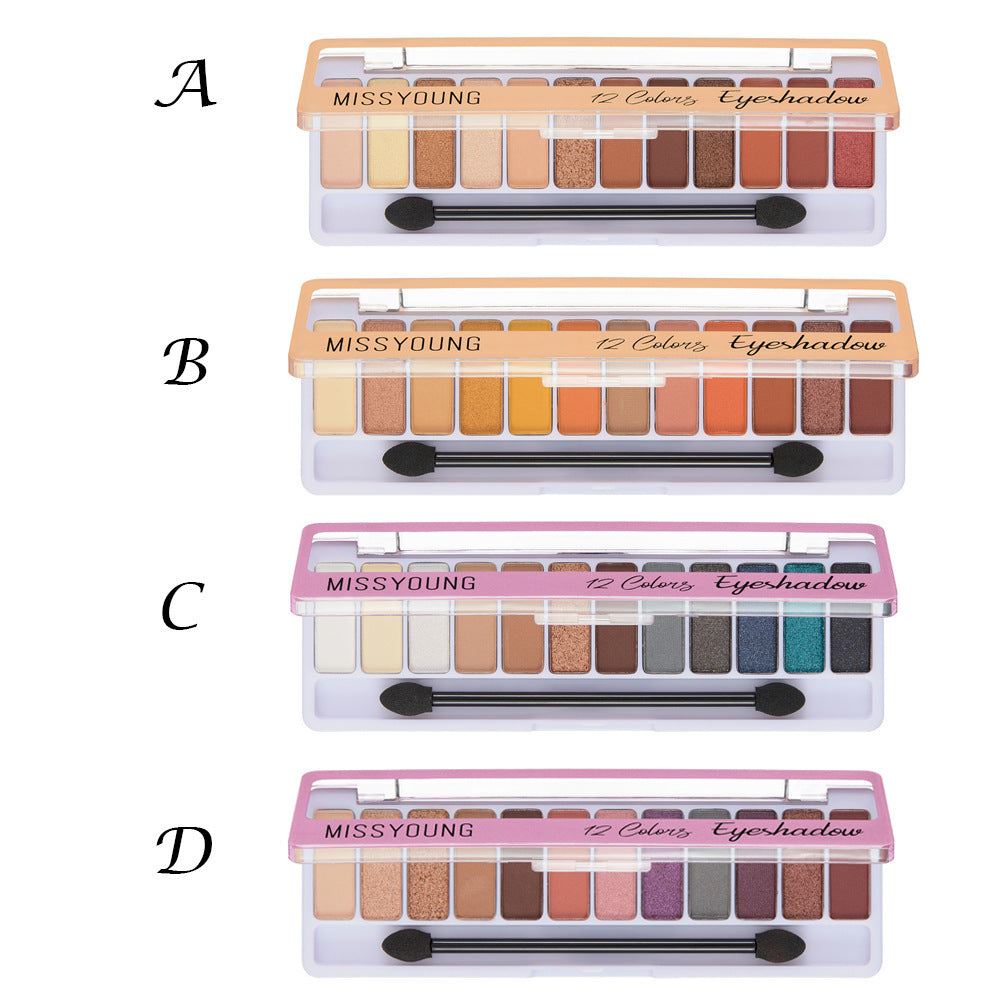 12 Colors Missyoung Eyeshadow Palette