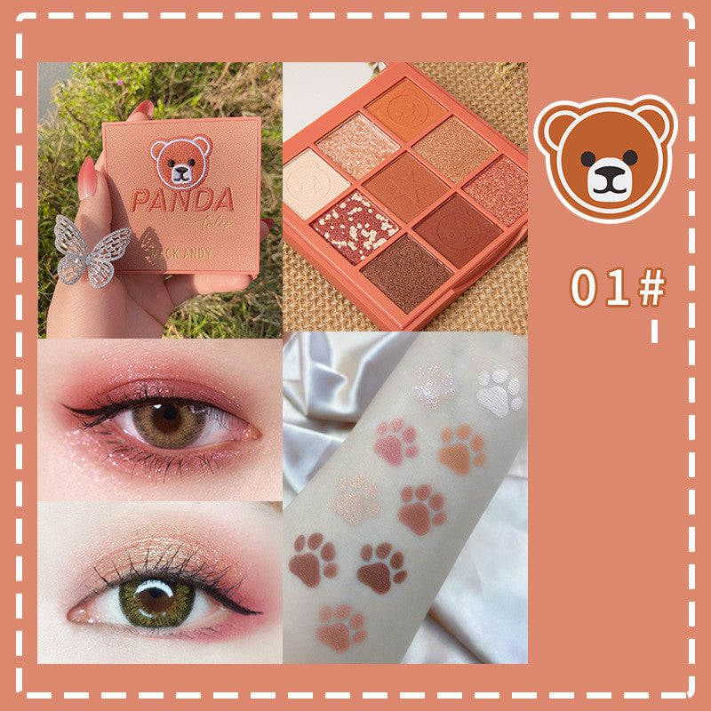 Panda Tales Makeup Eyeshadow Palette