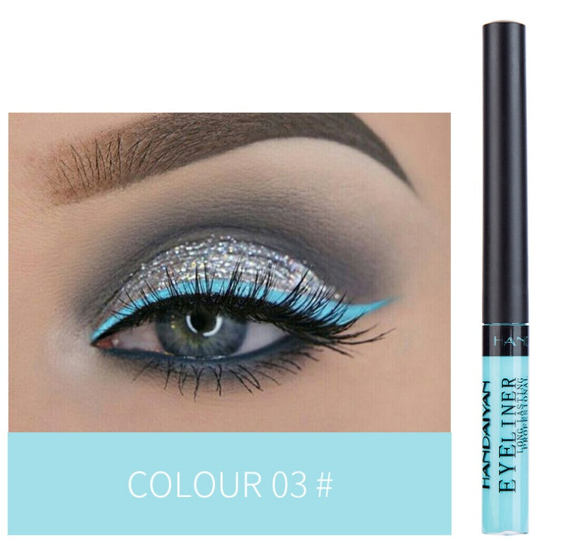 12-Color Liquid Matte Eyeliner - Handaiyan