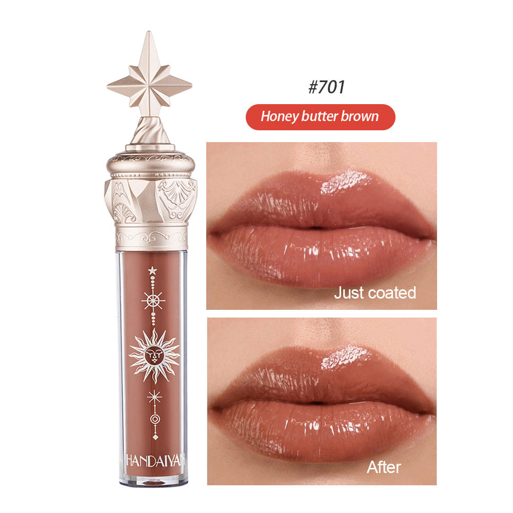 Fuller Lips In Glowy Lip Gloss