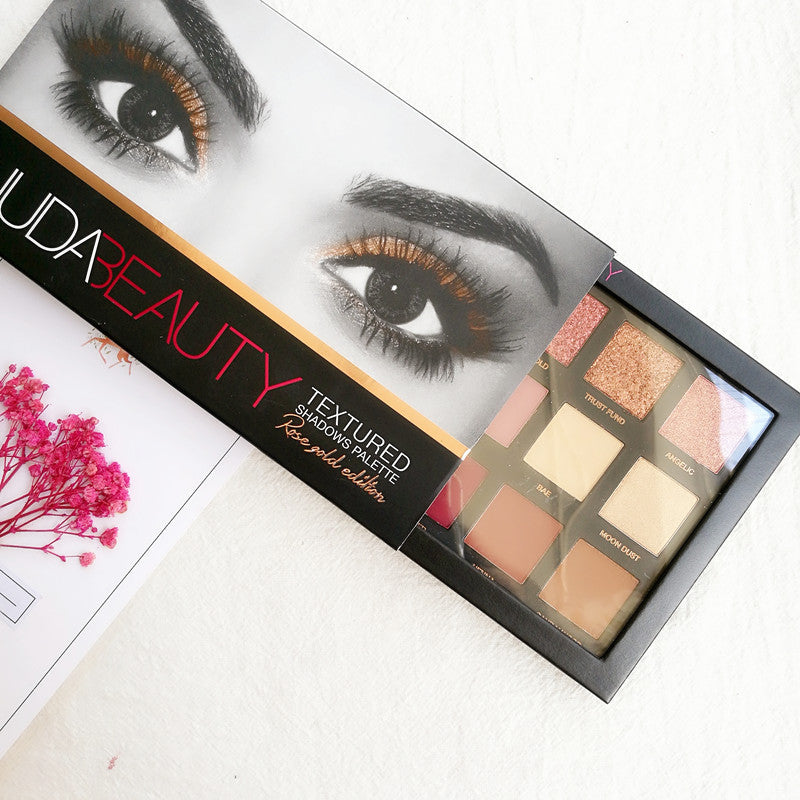 18 Color Eye Shadow Rose Gold Palette