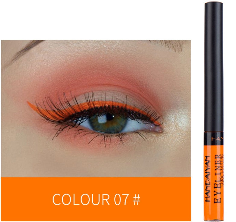 12-Color Liquid Matte Eyeliner - Handaiyan