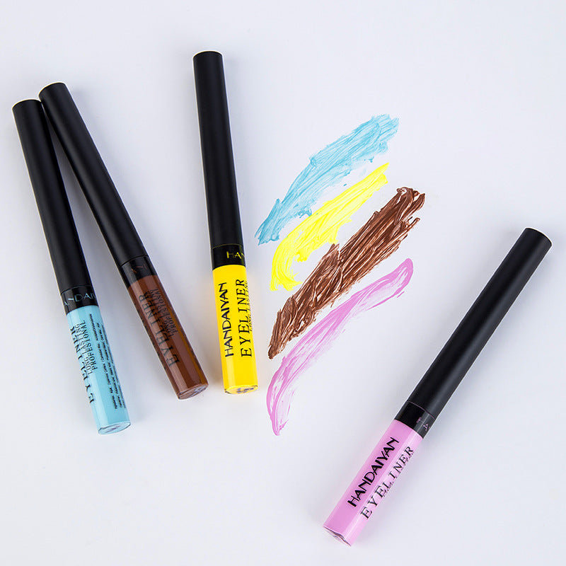 12-Color Liquid Matte Eyeliner - Handaiyan
