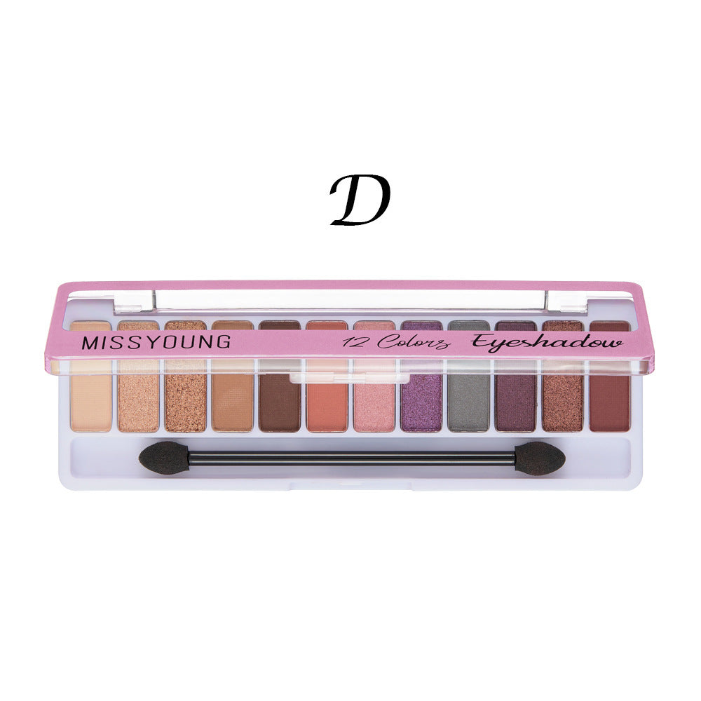 12 Colors Missyoung Eyeshadow Palette