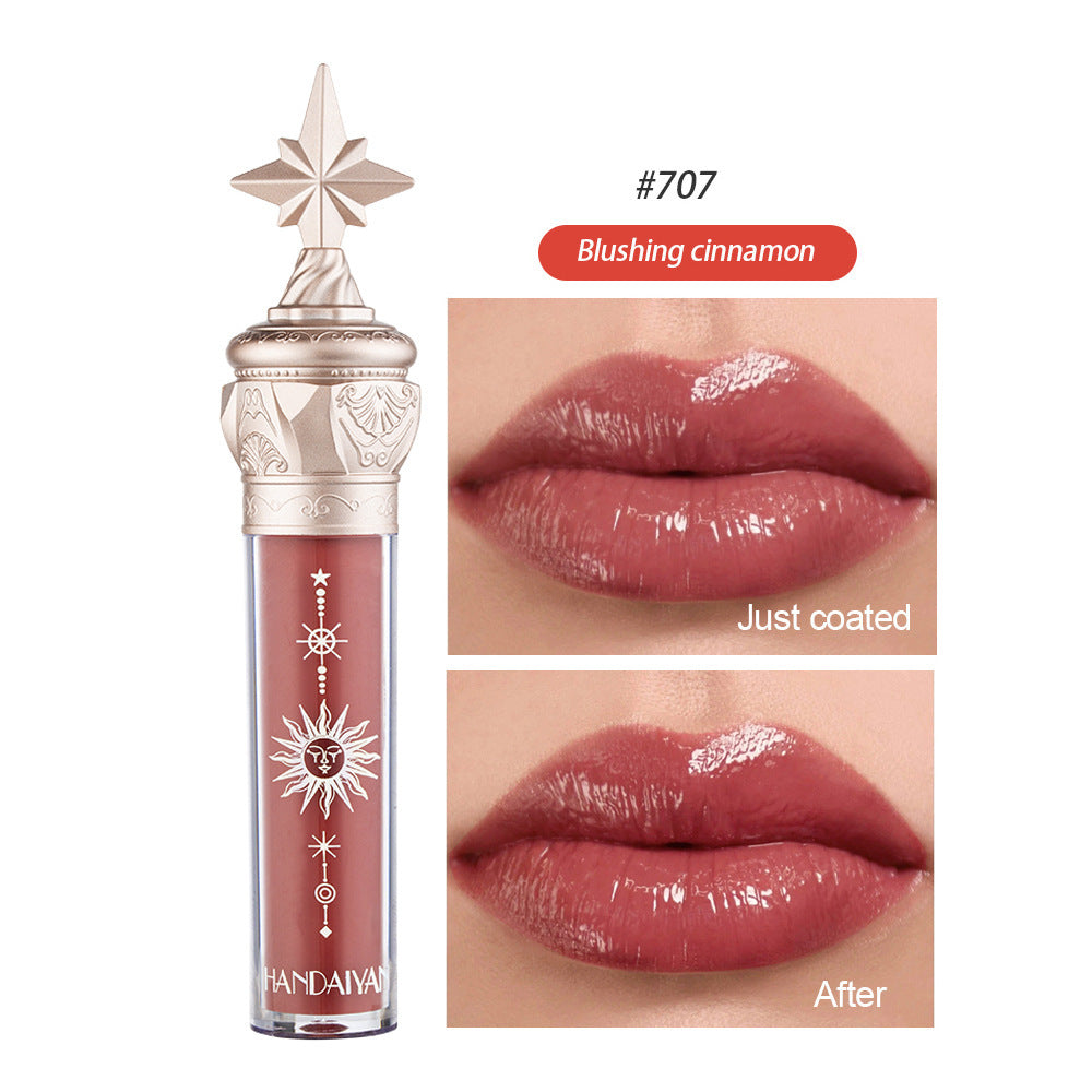 Fuller Lips In Glowy Lip Gloss