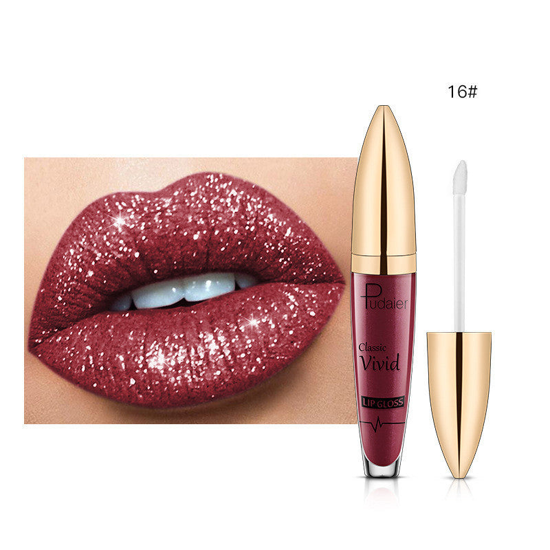 Pudaier Matte Pearlescent Lip Gloss