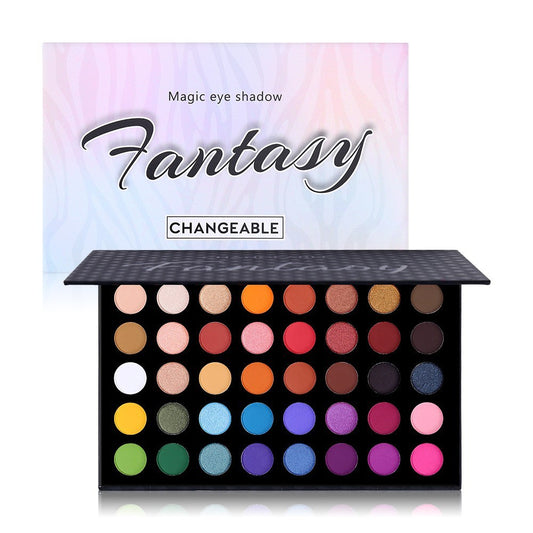 40 Color Fantasy Eye Shadow Plate