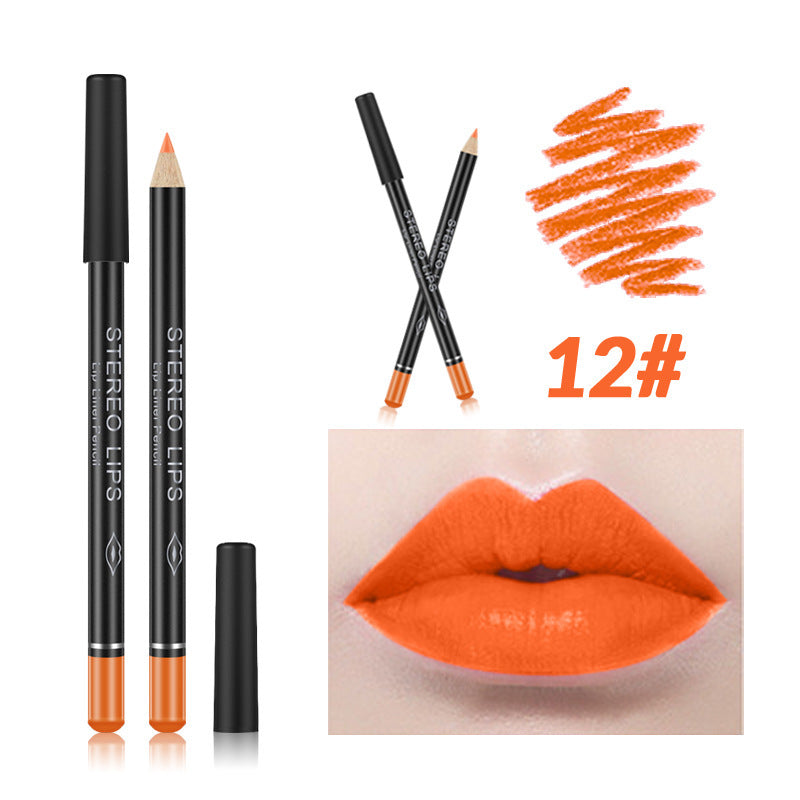 12 Matte Lipliner