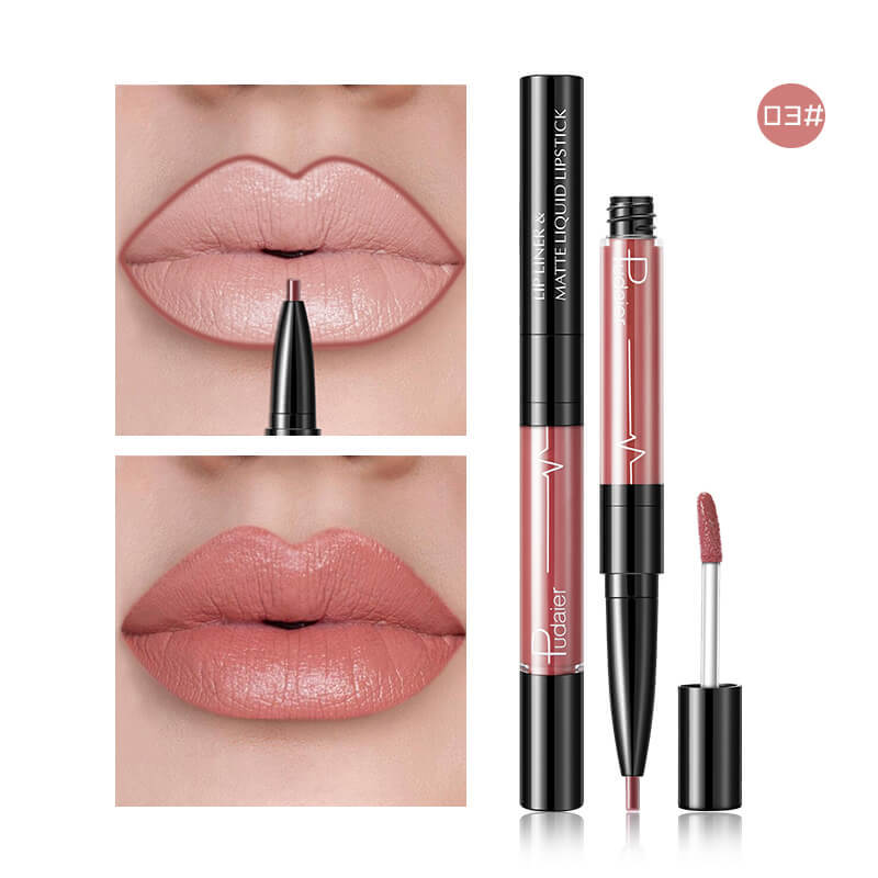 Pudaier Lip Liner & Matte Liquid Lipstick