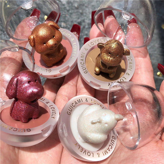 Cute Animal Shape Highlighter, Eyeshadow & Bronzer