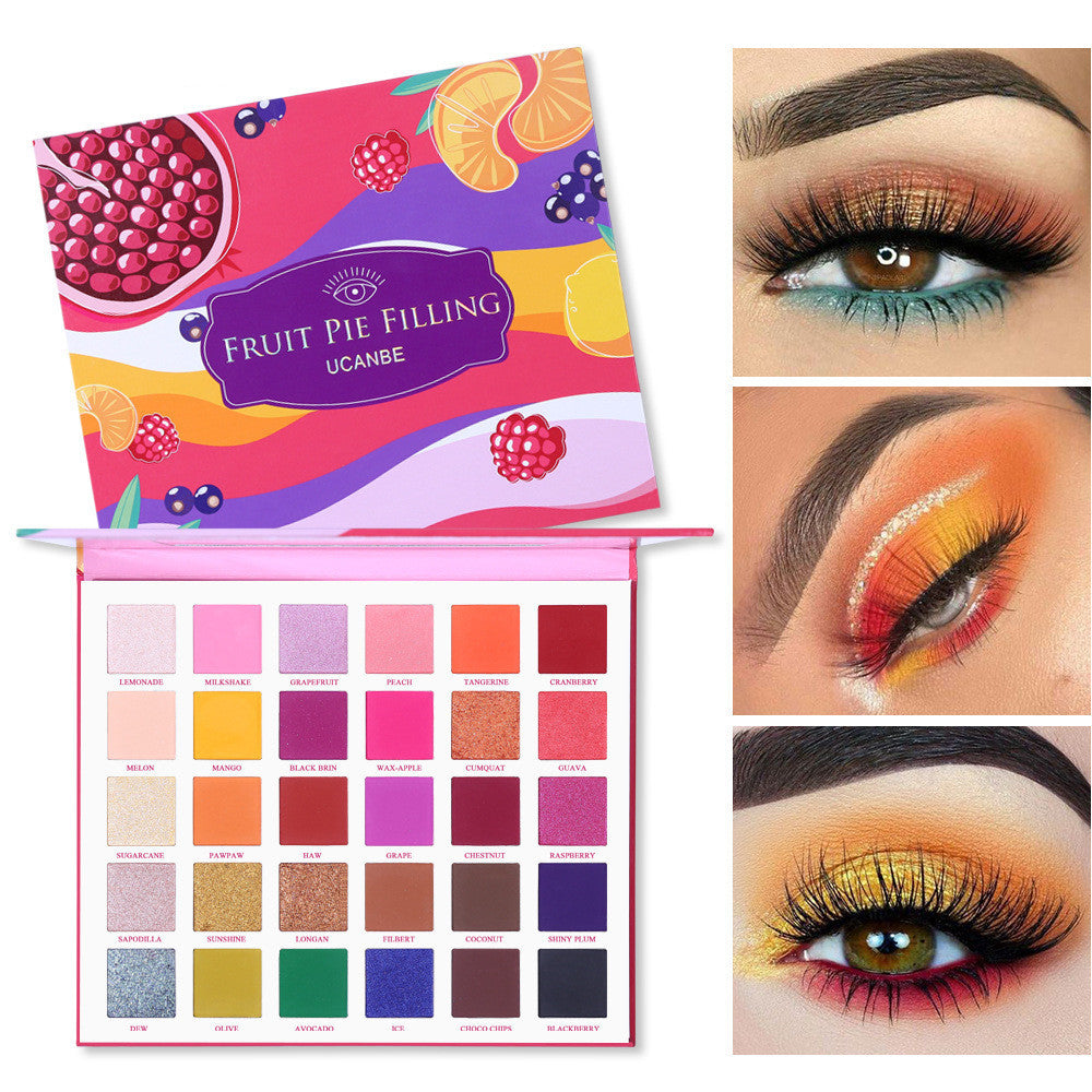30 colors Fruit Pie Filling Eyeshadow Palette