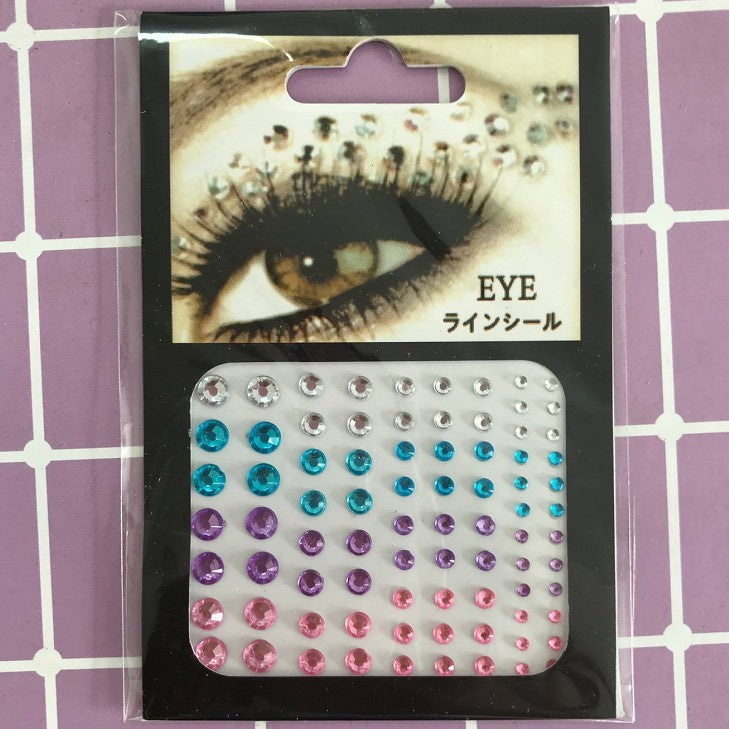 Face & Eye Crystal Sticker