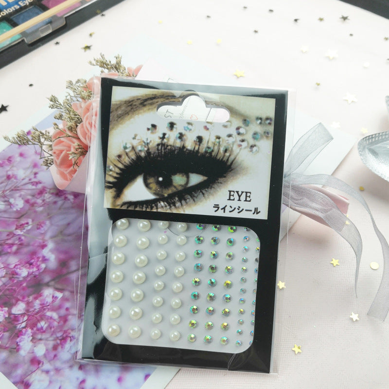 Face & Eye Crystal Sticker