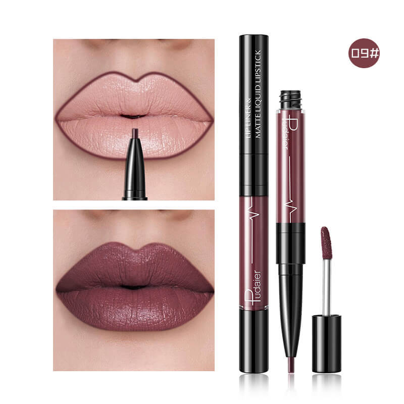 Pudaier Lip Liner & Matte Liquid Lipstick
