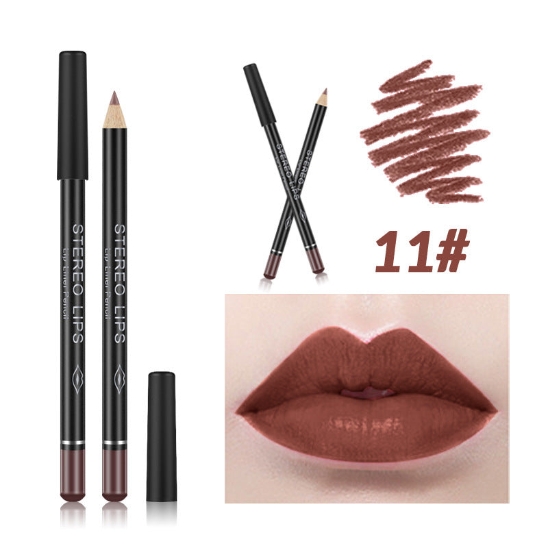 12 Matte Lipliner