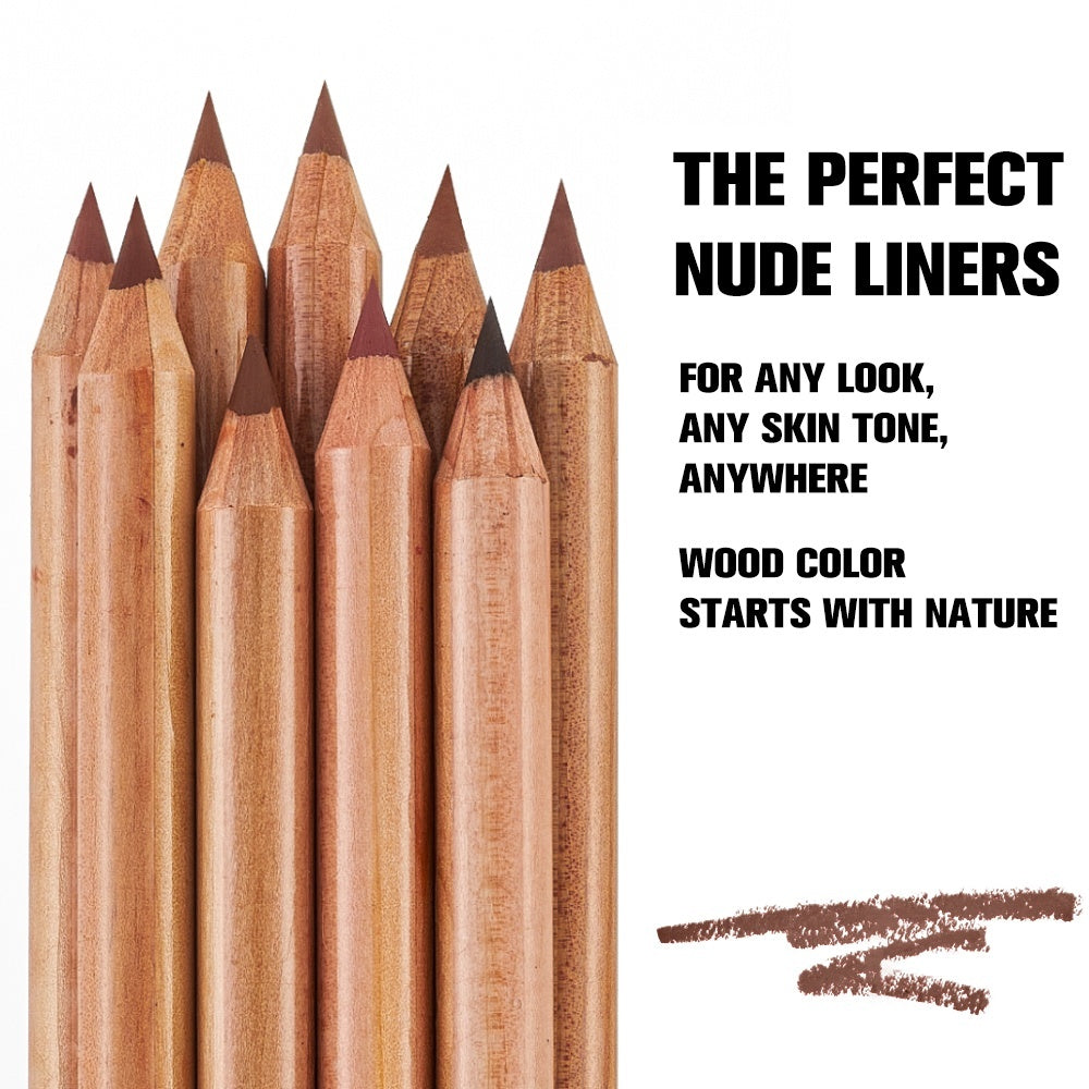 PHOFAY Lip Gloss Nude Lipliner Kit