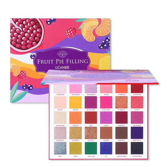 30 colors Fruit Pie Filling Eyeshadow Palette
