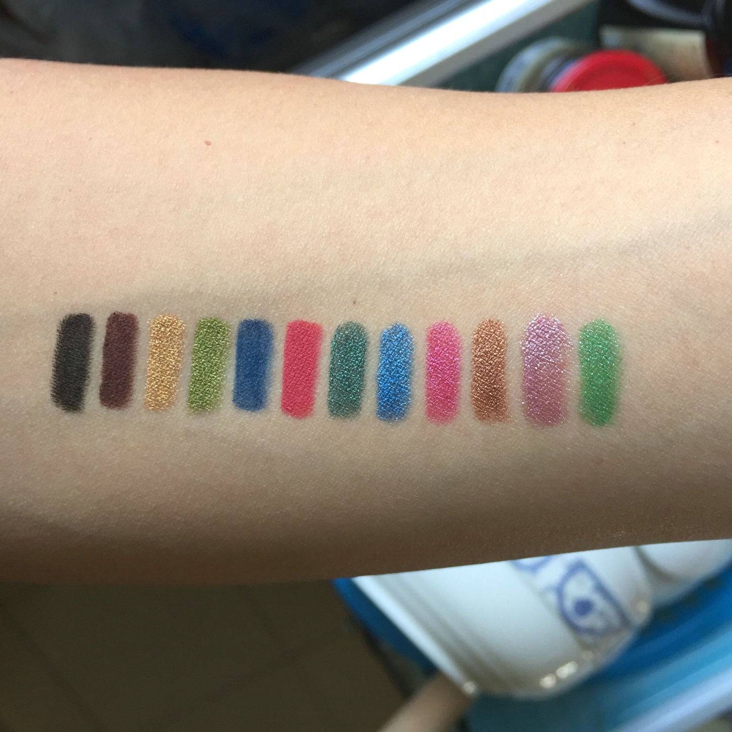 3-in-1 Cosmetics Pencils: Lip Liner, Eye Liner, Eyebrow Liner
