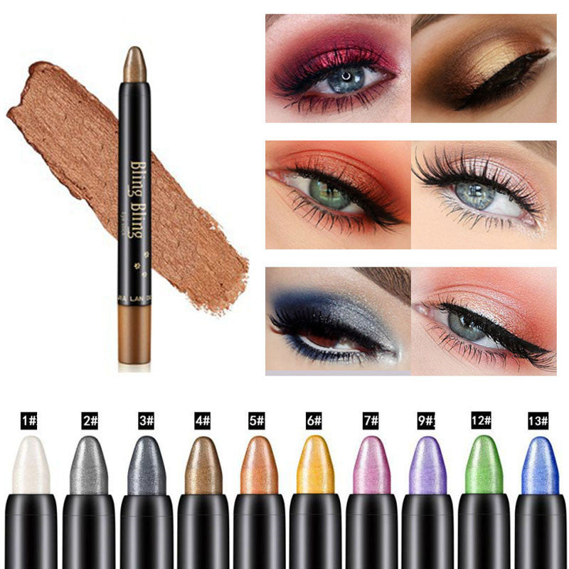 Pearlescent Gel 15 Color Eye Shadow Pen
