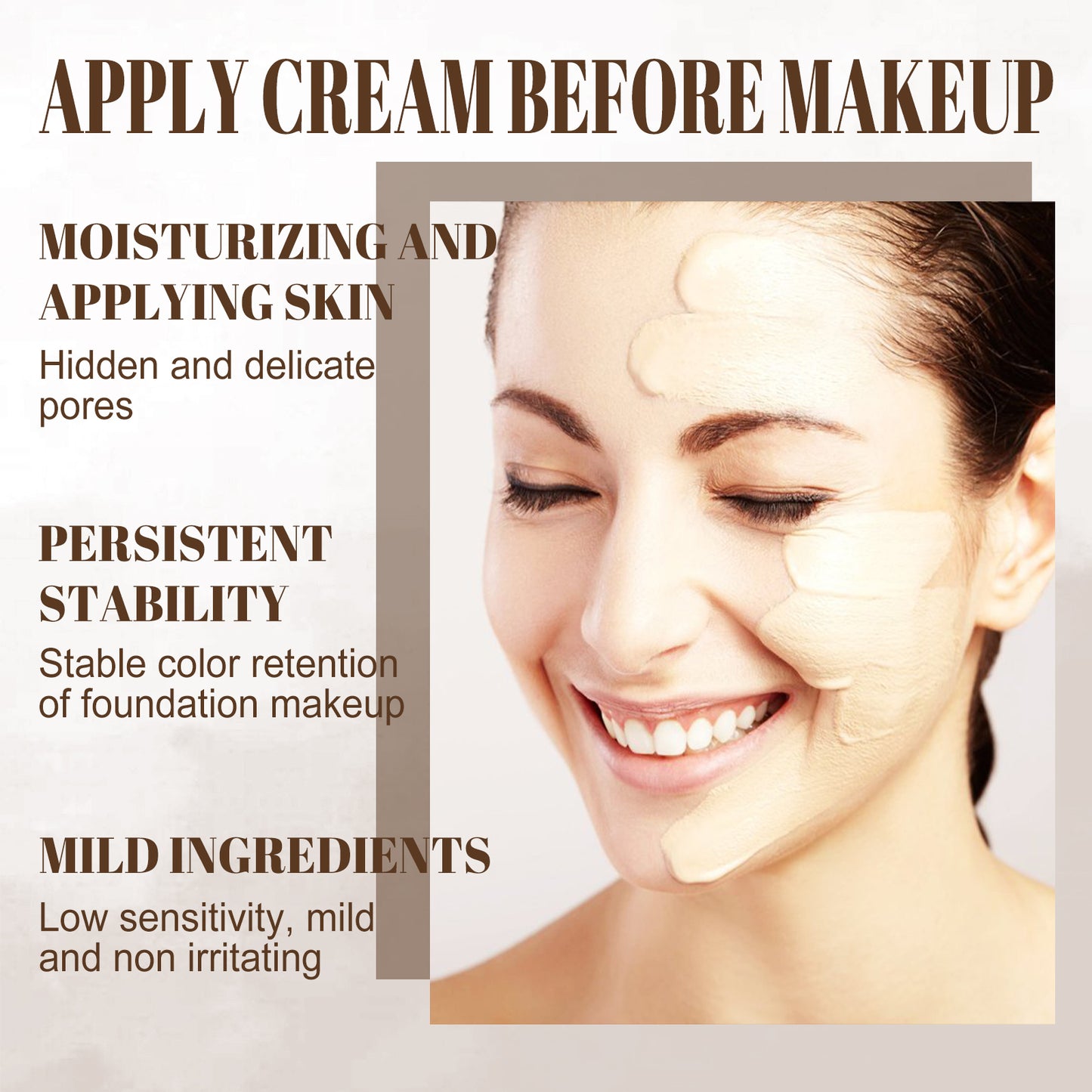 Cream Before Makeup