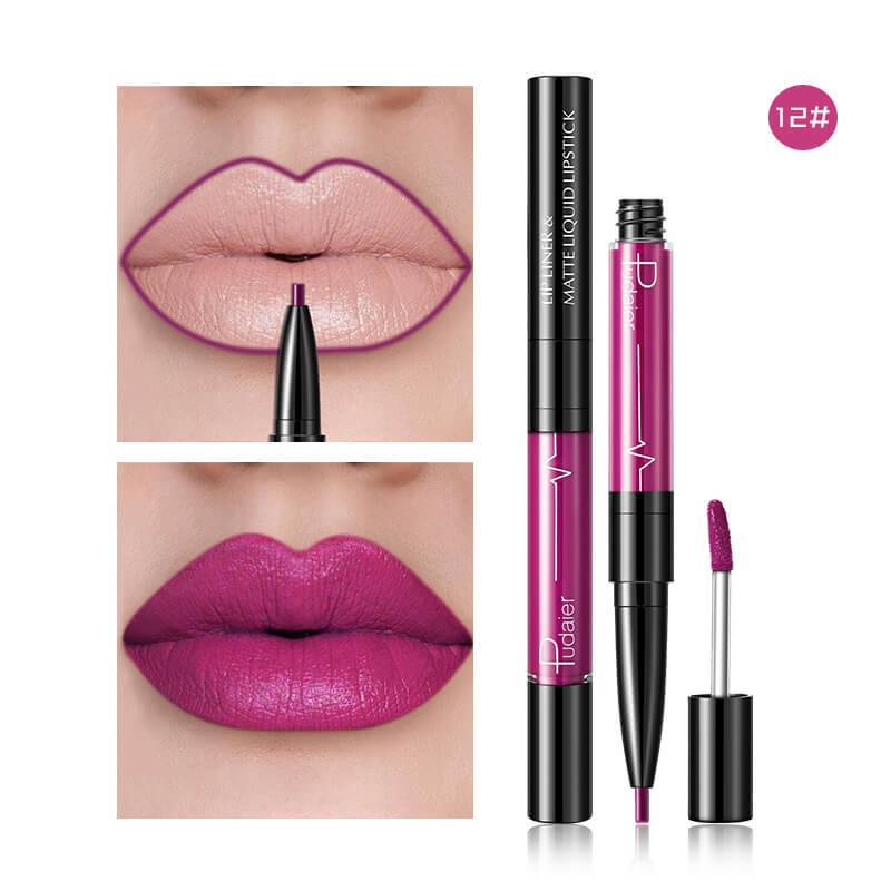 Pudaier Lip Liner & Matte Liquid Lipstick