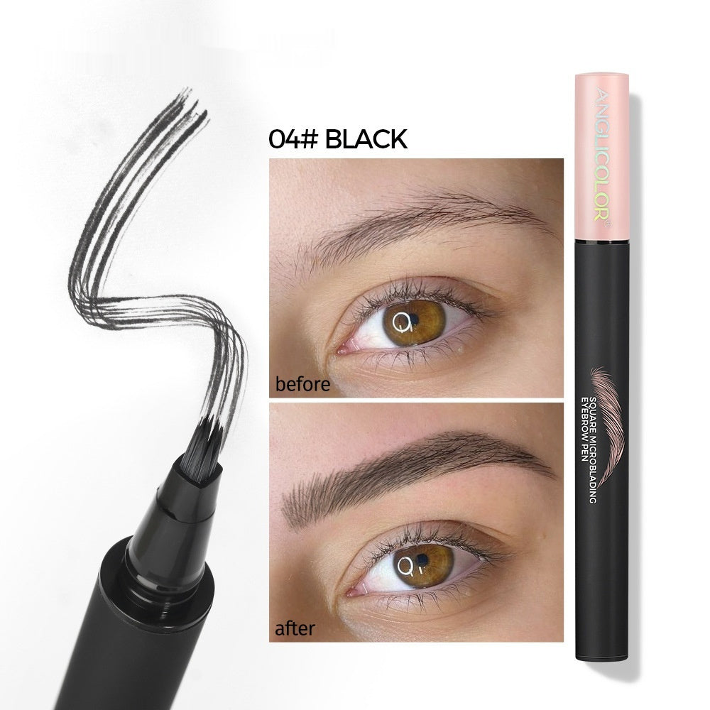 Multi-fork Liquid Eyebrow Pencil