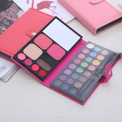 33 color eyeshadow, eyebrow & blush powder, lipstick makeup set