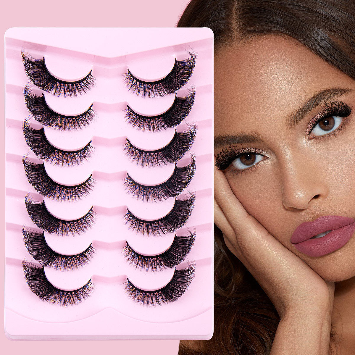 Flying Fox Eye False Eyelashes 7 Pairs