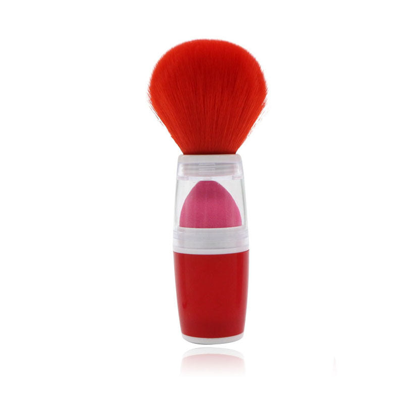 Portable Blush Brush + Sponge Head