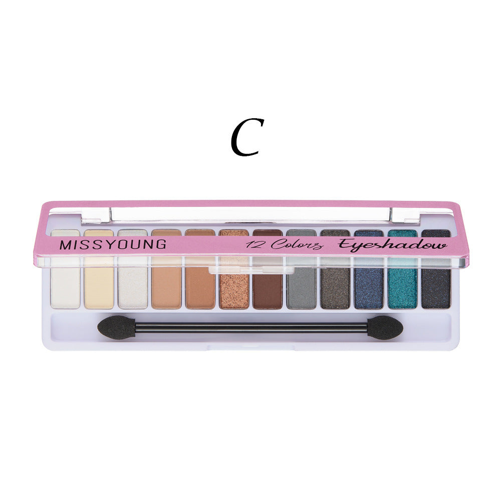 12 Colors Missyoung Eyeshadow Palette