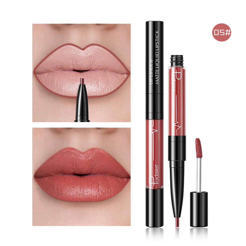 Pudaier Lip Liner & Matte Liquid Lipstick