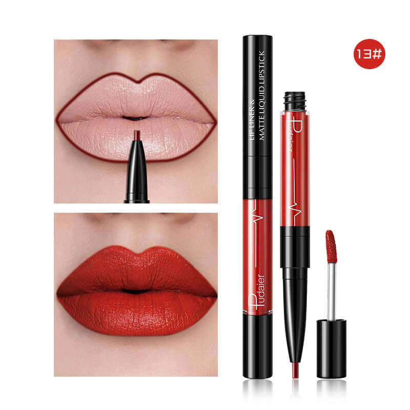 Pudaier Lip Liner & Matte Liquid Lipstick