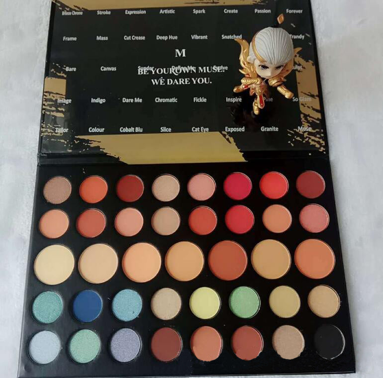 39 color eyeshadow (Morphe)