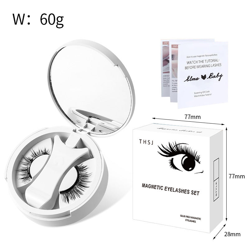 Magnetic False Eyelashes With Applicater