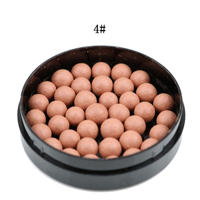 3 In 1 Matte Blusher Ball : Blush, Eyeshadow, Contour Powder