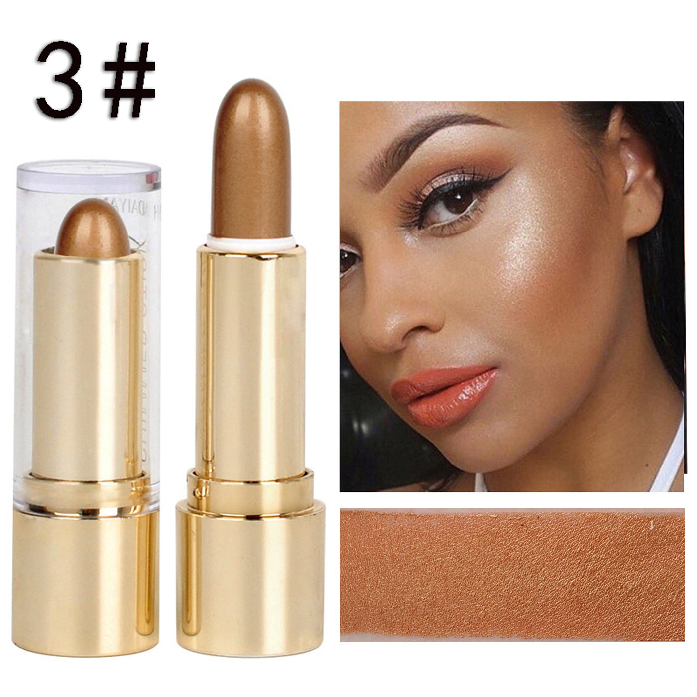 3D High Gloss Highlighter Stick