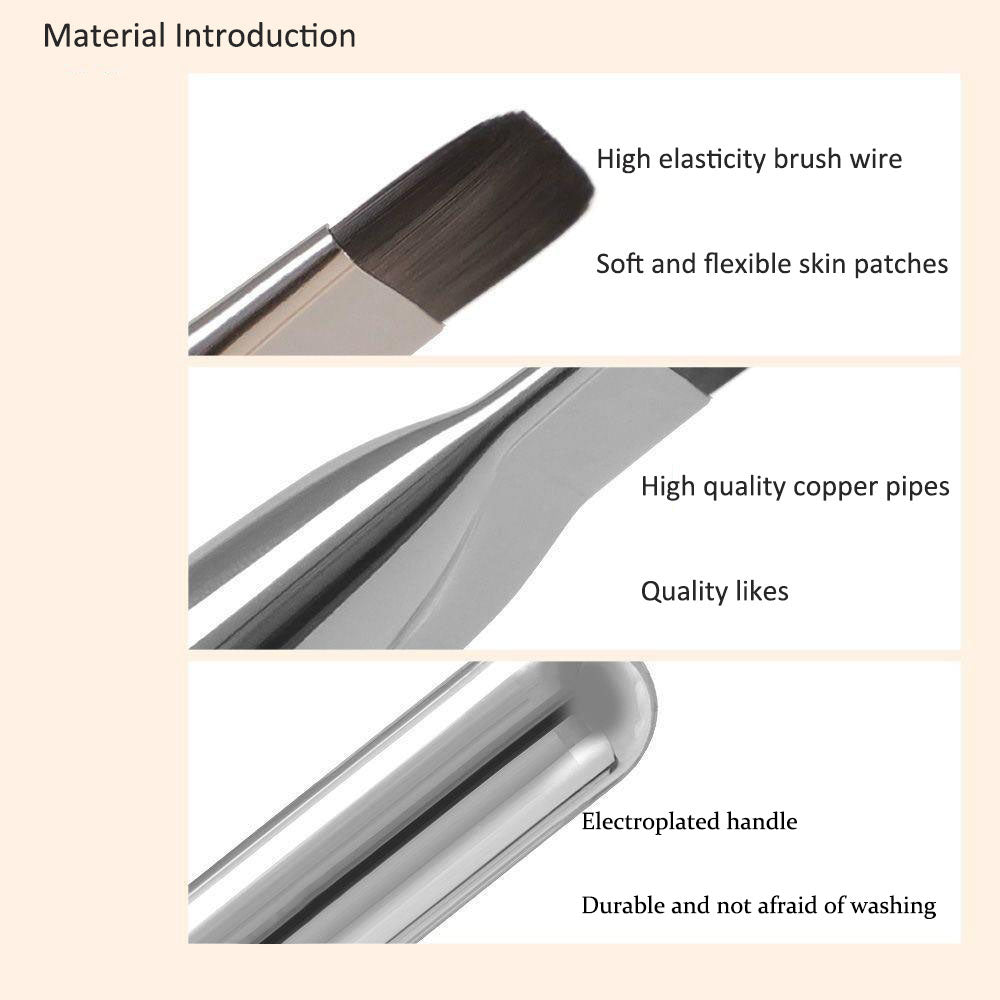 Straight foundation & concealer brush
