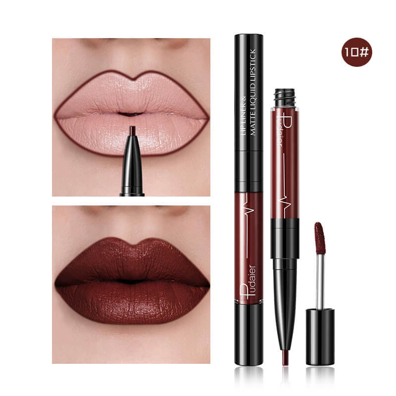 Pudaier Lip Liner & Matte Liquid Lipstick