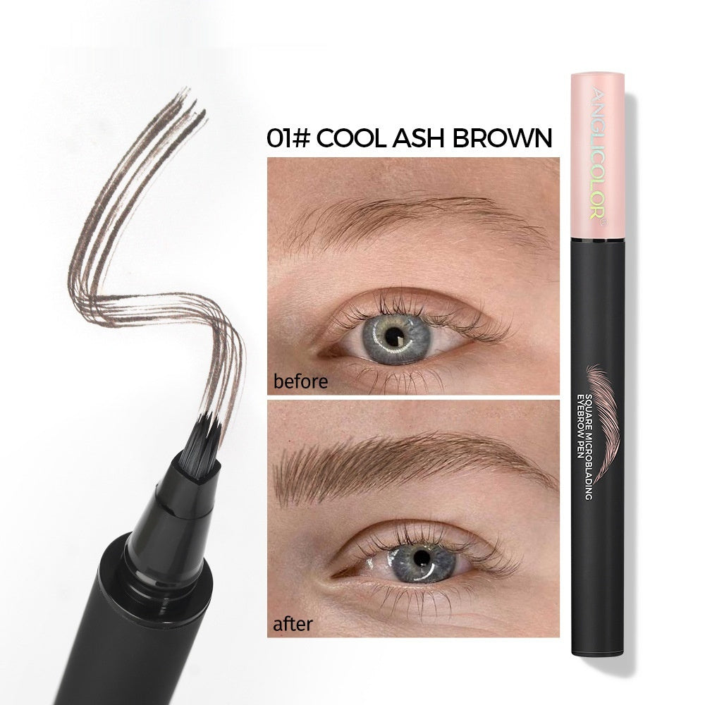 Multi-fork Liquid Eyebrow Pencil
