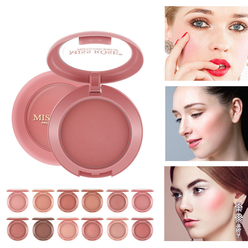 12 Color Blushes - Miss Rose