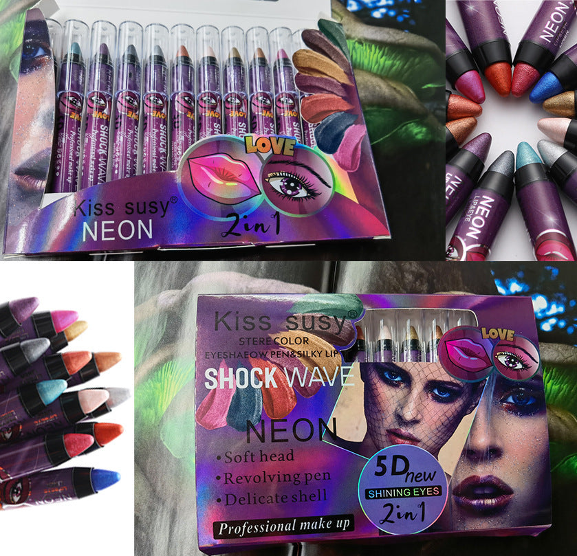 Eyeshadow and Lip Pencil - Shock Wave