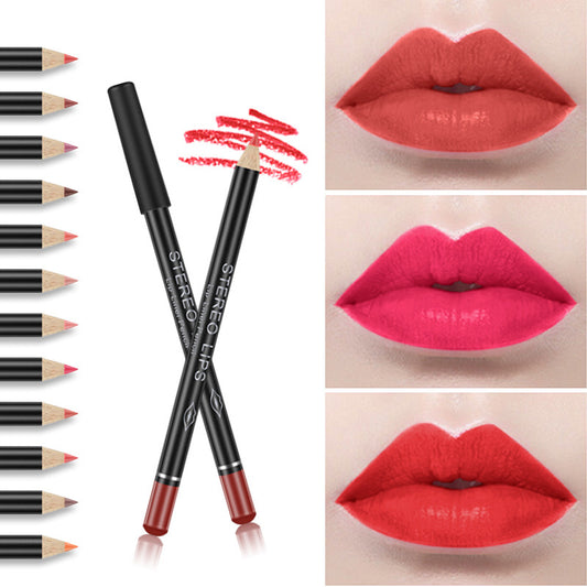 12 Matte Lipliner