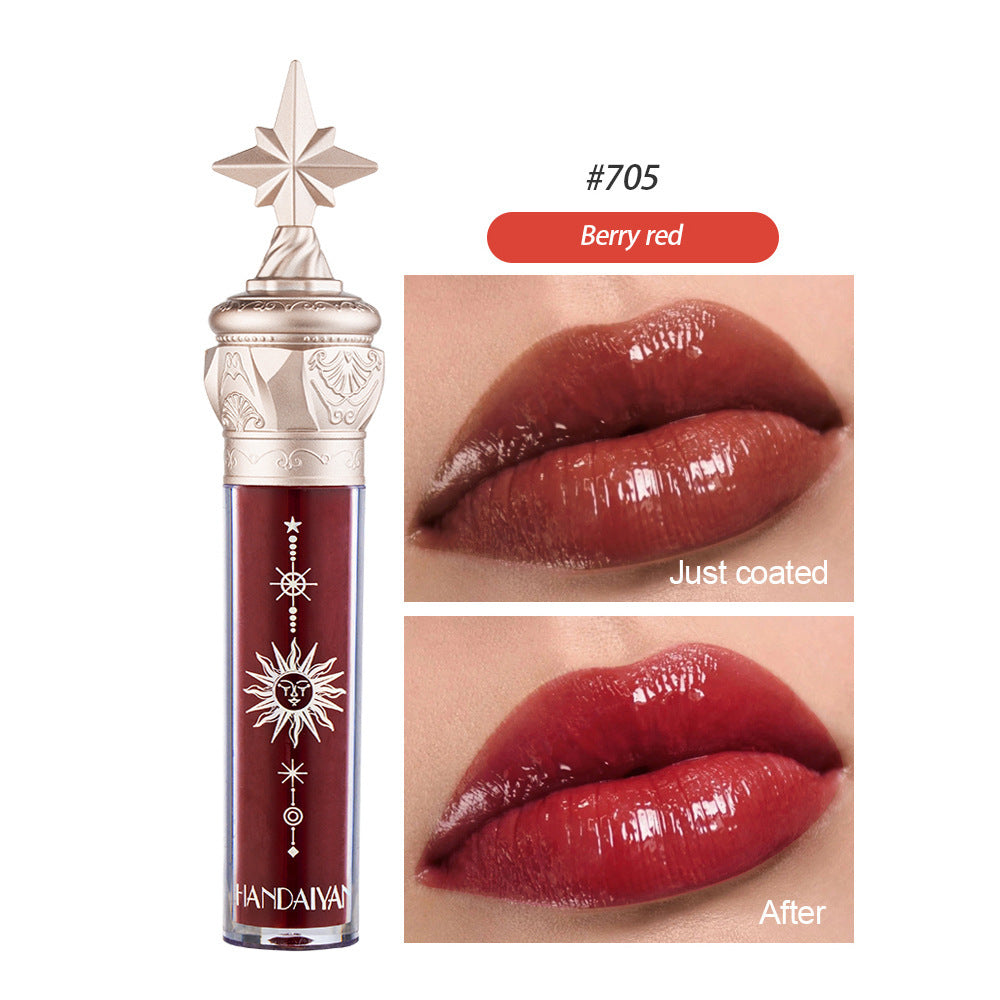 Fuller Lips In Glowy Lip Gloss