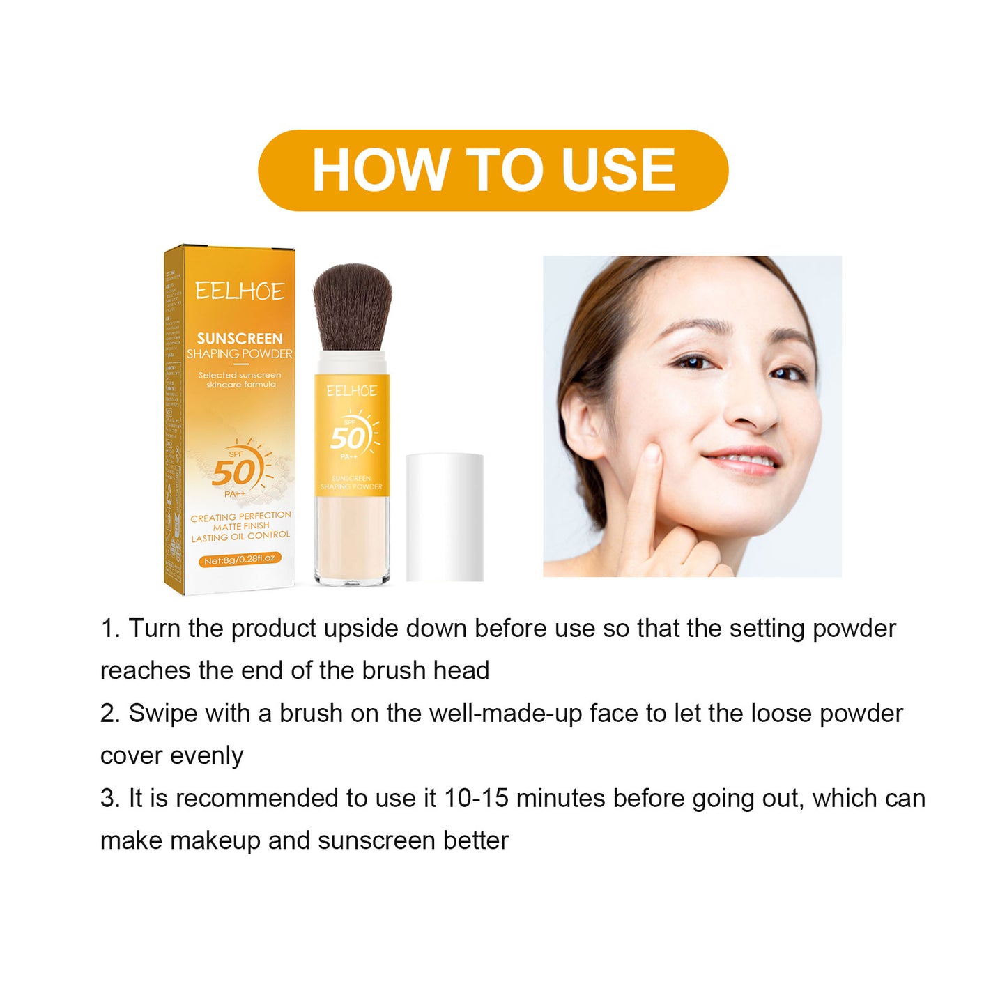 Sunblock 50+ Setting Powder