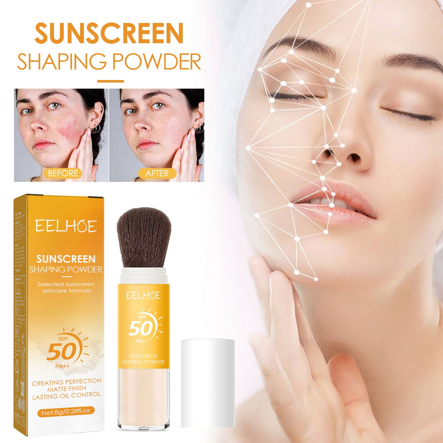 Sunblock 50+ Setting Powder