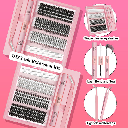DIY Single False Eyelashes MIX Thick Natural Eyelash